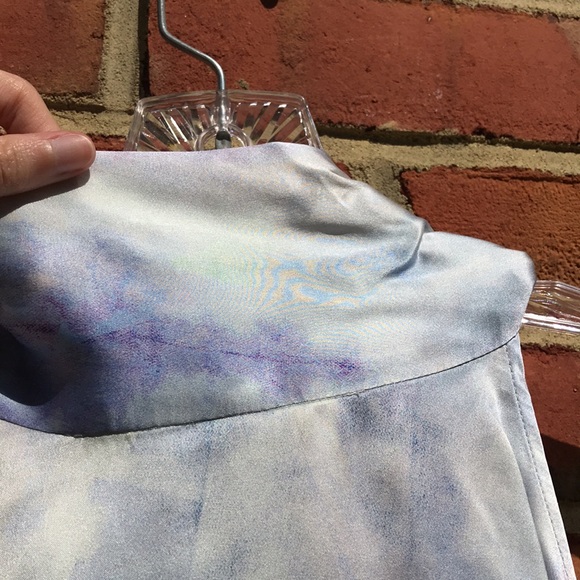 Revolve Generation Love Kaylee Printed Silk Blouse - Picture 6 of 16